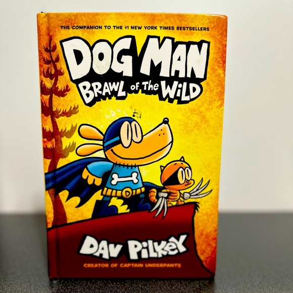 Scholastic Other - Dog Man: Brawl of the Wild - Yellow and Blue